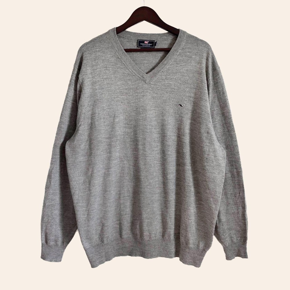 Vineyard Vines Performance Merino V-Neck Sweater